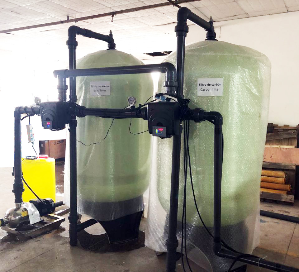 Sand filter activated carbon water filter system price